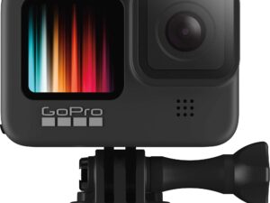 GoPro9 Go Pro HERO9 Black - Waterproof Action Camera with Front LCD and Touch Rear Screens, 5K Ultra HD Video, 20MP Photos, 1080p Live Streaming, Webcam, Stabilization