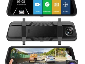 Camera pushbutton dashcam Car Video Recorder 1080P Dual Lens Dvr Dash Cam 10 Inch Touch Car Camera