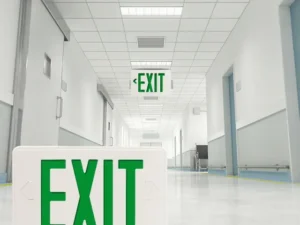 Self Testing Function Maintained Exit Sign Rechargeable Emergency