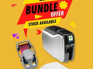 ZEBRA ZC31 PRINTER SINGLE SIDE BASIC SOFTWARE ZEBRA ZC10O/ZC3OO COLOR-YMCKO RIBBON 200 IMAGES 100 PVC CARD