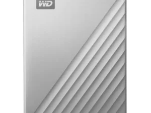 WD My Passport Ultra USB 3.0 Type-C External Hard Drive Silver WDBC3C0010BSLWESN