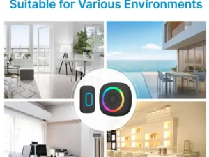 RL-3995 doorbell Battery-powered wireless doorbell with shining LED display Door bell