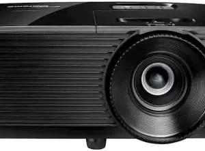 Optoma X371 UK DLP XGA Projector, 3800 ANSI Lumens, With Built-In Speaker, Full 3D, 25,000:1 Contrast, 21.85-24mm Focal Length, 1.1 Zoom, 4:3 Aspect Ratio, 6000H Lamp Life, Black | OPX371 pcd