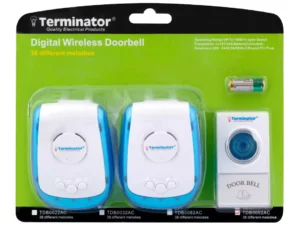 Calling Door Bell Digital Wireless With 38 Different Melodies + 1 Transmitter and 2 Receiver