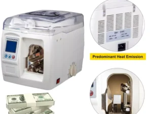 Phoenix Banknote Money Binder LCD Display Intelligent Banknote Invoice Bill Bundling Strapping Machine Automatic Strapping Machine in Uae