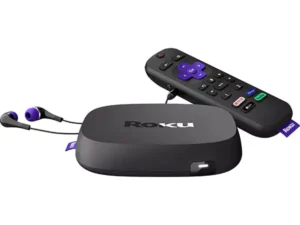 Roku Ultra LT (2021) Streaming Device 4K/HDR/Dolby Vision With Roku Voice Remote - Black