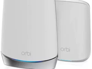 Netgear Orbi AX3000 WiFi 6 Tri-Band 2pk Mesh System - White