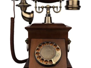 Antique Royal telephone sim card Brass Vintage Audio Guestbook For Wedding Rotary Vintage Rotary Style Audio Guest Book