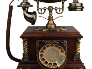 Antique Royal telephone sim card Brass Vintage Audio Guestbook For Wedding Rotary Vintage Rotary Style Audio Guest Book