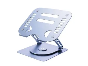 aluminum Alloy Adjustable Laptop Stand Folding Portable for Notebook Computer Bracket Lifting Holder silver